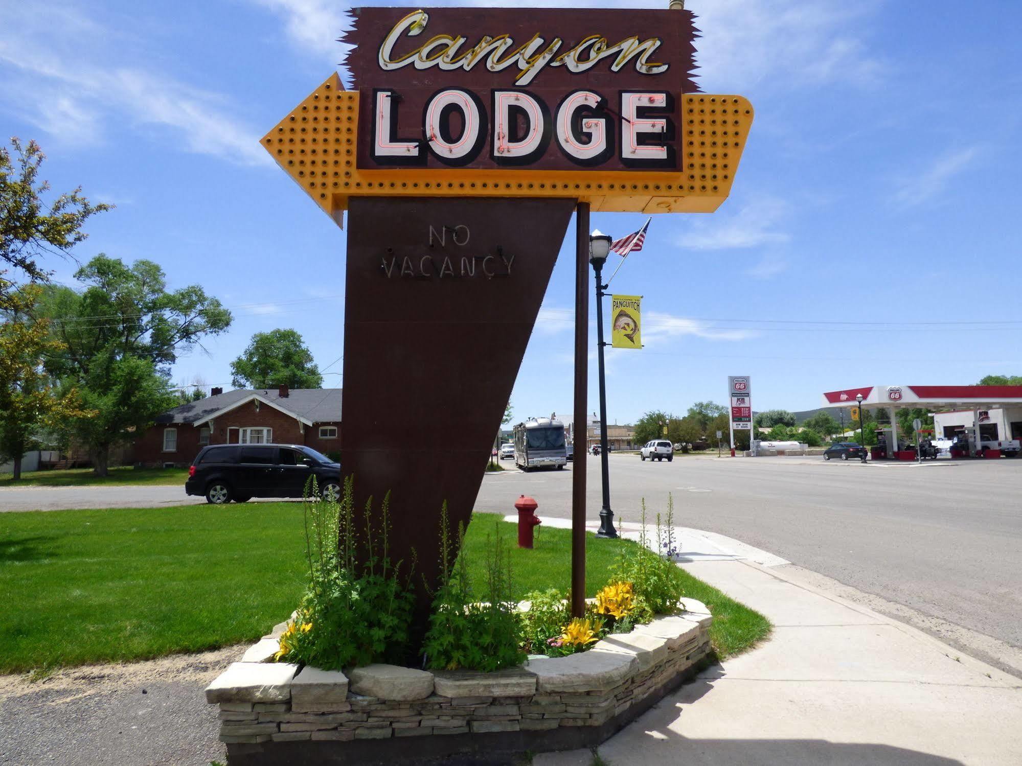 Canyon Lodge Motel Panguitch Exterior foto